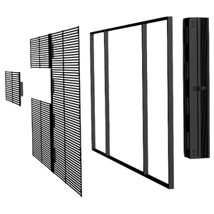 El nuevo P3.91 P7.82 Pantalla LED transparente Señalización digital y pantallas Pantalla LED de vidrio transparente con un <span class=keywords><strong>precio</strong></span> más bajo - Product Image 4