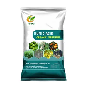 Toqi Agrochemicals Fertilizer Humic Acid Potassium Humate Fakes Powder Fertilizer