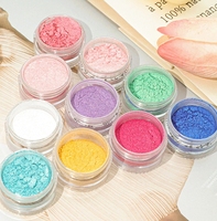 Poudres à ongles acryliques professionnelles en vrac, 6 couleurs personnalisées, couleurs brillantes de bonbons