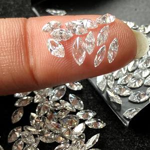 เพชรเมลีรูปทรงมาร์คีส์ ผลิตในห้องปฏิบัติการด้วยวิธี CVD HPHT เจียระไนอย่างดี ระดับความสะอาด VVS VS สี E ขนาดเล็ก สำหรับทำเครื่องประดับ น้ำหนัก 1 กะรัต - Product Image 1