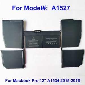 Calidad OEM Nueva batería de repuesto para computadora portátil <span class=keywords><strong>A1527</strong></span> para MacBook Pro 12 "A1534 2015-2016 7,6 V 38WH - Product Image 2