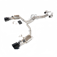 Sistema de Escape Valvetronic Catback con Silenciador para Audi RS6 4.0T, Alto Rendimiento, SS304, Downpipe Deportivo, Actualización Completa del Sistema de Escape