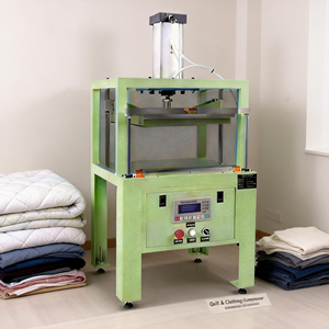 MB400 EU Comercial Industrial para Compresión de Edredones de Algodón y Preparación de Envíos para Comercio Electrónico - Product Image 3