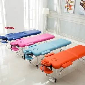 Hochey médical Portable, bon marché, pliable, point original, lit de massage, barres parallèles, lit de Massage, chaise de beauté cosmétique à vendre