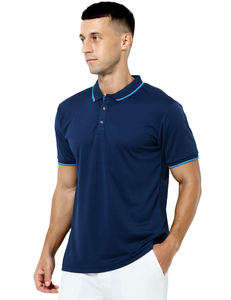 Camiseta Polo Informal de <span class=keywords><strong>Manga</strong></span> <span class=keywords><strong>Corta</strong></span> para <span class=keywords><strong>Hombre</strong></span>, con Logotipo Personalizado, 100% Algodón, Cómoda y a la Moda, Tejido de Alta Calidad - Product Image 4