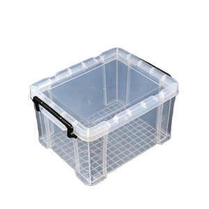 Transparent plastic storage case multifunction organizer