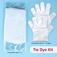 Kits de Teinture Tie-Dye Pigments 24 Couleurs Tye Dye DIY pour Enfants Peinture Textile Non Toxique pour T-Shirts Set de Tie-Dye