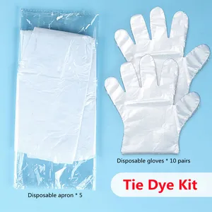 Tie Dye Kits Pigment 24 Couleurs DIY Tissu Tye Dye pour Enfants, Textile Non Toxique T-Shirts Peinture Tie-dye Set