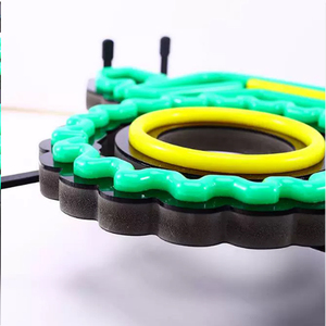 Custom Rectangle Acrylic 6000K Daylight Alert LED Neon <b>Light</b> Signs for Busch <b>Light</b> <b>Letter</b> Tractor Shape Steel Frame - Product Image 6