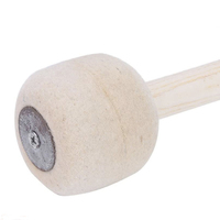 Mallettes de percussion en bois pour grosse caisse de marche avec tête en feutre – Vente chaude