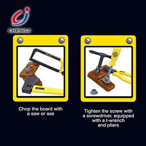 Jeu de rôle pour enfants, jeu de tournevis, kit d'outils pour enfants, jouet en plastique, jeu de construction, série d'outils, jeu de jouets pour enfants - Product Image 3
