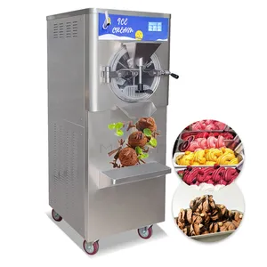 Mvckyi 48L/H Italian Ice Machinery Gelato Machine Professional Fast Prod Hard Ice Cream Machine Sorbet Greatone Equipment