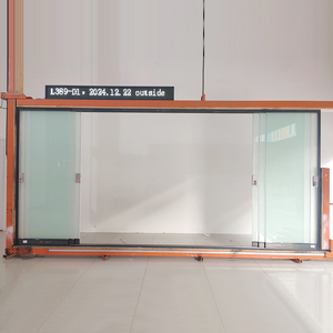 Puerta corredera <span class=keywords><strong>de</strong></span> vidrio sin marco <span class=keywords><strong>de</strong></span> pared divisoria <span class=keywords><strong>de</strong></span> vidrio <span class=keywords><strong>de</strong></span> aluminio para pérgola/cenador Sunroom - Product Image 5
