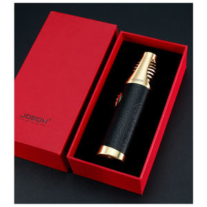 Briquet électronique moderne Jobon ZB566A, coupe-vent, au <span class=keywords><strong>butane</strong></span>, en métal, rechargeable, pour cigares et herbes, cadeau d'affaires en gros pour l'extérieur - Product Image 4