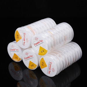 Ensemble de cordons élastiques de 0,4 à 1 mm <span class=keywords><strong>pour</strong></span> la fabrication de bracelets d'amitié, <span class=keywords><strong>fil</strong></span> transparent de couleur cristal, <span class=keywords><strong>fil</strong></span> <span class=keywords><strong>pour</strong></span> collier à perles - Product Image 5