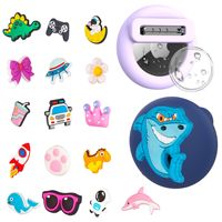Housse de protection en silicone pour AirTag2, étanche, en forme de dessin animé, coque souple pour enfants avec broche de localisation