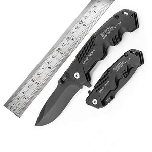 Cuchillo Plegable de Acero Inoxidable Personalizable para Exteriores, Mango de Acero, para Camping, Supervivencia, Caza, Soporte OEM Disponible - Product Image 6