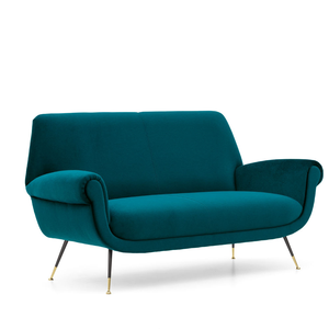 أريكة حديثة كلاسيكية من القماش مع أرجل خشبية صالة الفندق 3 مقاعد أريكة Baratos - Product Image 3