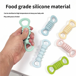 Soft Silicone Squishy Sensory Stretchable Fingertip Spring Fidget <b>Toy</b> for Kids Adults with ADHD SPD Biting <b>Anxiety</b> Relief - Product Image 3