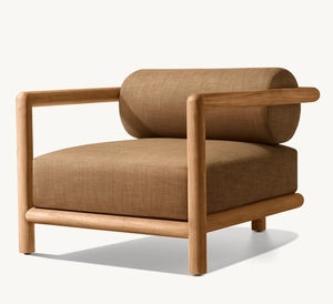 PALMA Modern <strong>Style</strong> Teak Furniture Sofa Sectional Garden Set Wood Furniture Deep Seating Solid Wood Teak Lounge Chair
