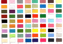 Any pantone color are available