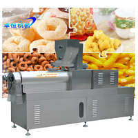 Machine de fabrication de snacks de riz soufflé et de maïs Zhuoheng Factory, extrudeuse automatique de snacks soufflés, équipement de production