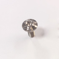 Prix d'usine pour les boulons à tête boutonnée en titane CNC M8x20mm, boulons à disque en titane pour moto