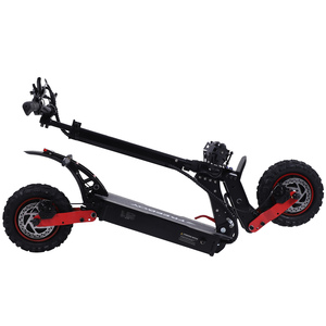 สกู๊ตเตอร์ไฟฟ้าออฟโรด FREEBOY H6 จากคลังสินค้าในสหราชอาณาจักร มอเตอร์คู่ พับได้ แบตเตอรี่ 21AH เหมาะสำหรับการเดินทางในเมือง - Product Image 5