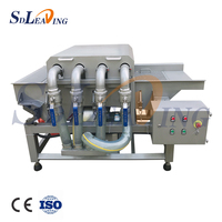 Industriële Automatische Vibrator Dust Remover Data Cleaning Fruit Verwerking Machine