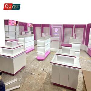 Servicio de diseño 3D Hermosa tienda de moda Diseño de peluquería Muebles Peluca Muebles de exhibición - Product Image 6