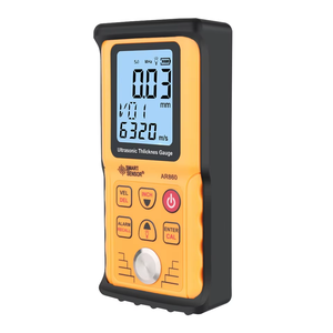 超音波厚さ計 デジタル板金測定範囲 1.0-300mm (鋼) 音速計 スマートセンサー AR860 製 - Product Image 1