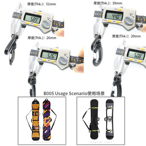 <b>Ski</b> Bag Rotating Hook B 005 Lightweight <b>Ski</b> Straps Storage Bag Hook - Product Image 4