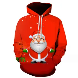 Christmas Harajuku Oversized Hoodies For Men Fashion 3D Print Autumn New in Sweatshirts Hip Hop Trend Clothes Women Pullover