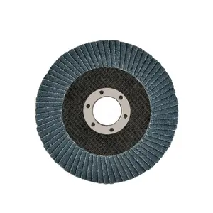 4.5 inch popular size zirconia aluminum oxide handful and durable abrasive sanding flap disc