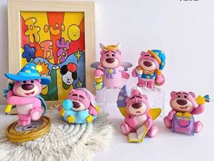 Serie Dream 2a Generazione, 6 Stili, Orsetto Fragola con Cacca, Scatola a Sorpresa in PVC, Ornamenti Decorativi per <span class=keywords><strong>Live</strong></span>-Stream, per Età 8-13 - Product Image 1