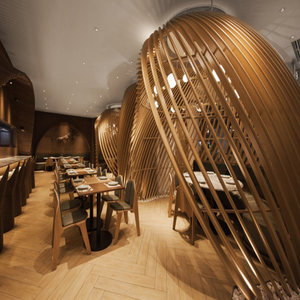 Tùy Chỉnh Thực Hiện Hiện Đại Thiết Kế Nhôm Đục Trần Bảng Điều Chỉnh Đồ Họa Trang Trí Tường Gạch Tính Năng Nghệ Thuật Cho Không Gian Trong Nhà - Product Image 2