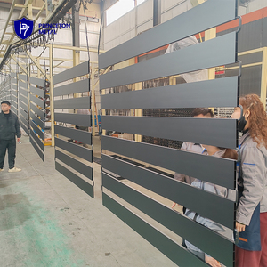 ألواح سياج أفقية من الألومنيوم مطلية بالمسحوق ومجمعة مسبقًا للخصوصية الكاملة بسعر المصنع - Product Image 5