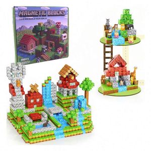 Adventure World Industrial Magnetic Cube <b>Building</b> <b>Blocks</b> STEM Educational Sensory Plastic Construction Learning Pieces Creative - Product Image 1