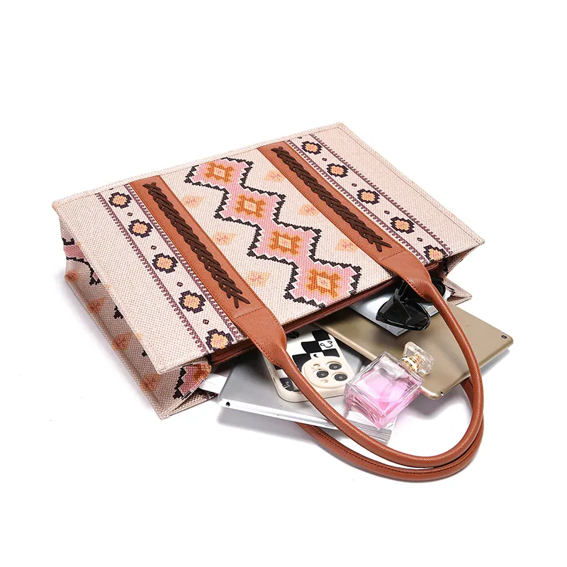 Vintage ethnische Boho aztekische Handtaschen für Damen