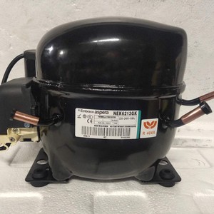 คอมเพรสเซอร์ทำความเย็น Embraco รุ่น NEK6217GK ชนิดสโครล ใช้สารทำความเย็น R404A สำหรับตู้แช่แข็ง - Product Image 2