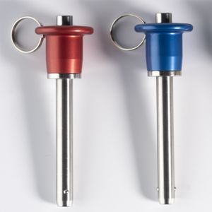 M5 M6 M8不锈钢按钮手柄自锁销，带环形弹簧加载球锁快速释放销 - Product Image 6