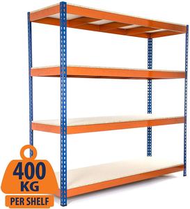 Estanterías y Sistemas de Almacenaje Azules y Naranjas, Estanterías Resistentes - Product Image 1