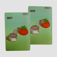 Feuille lenticulaire PET personnalisée, impression 3D, 50 LPI, 75, 100 LPI, image changeante, affiche anime, carte affiche lenticulaire 3D