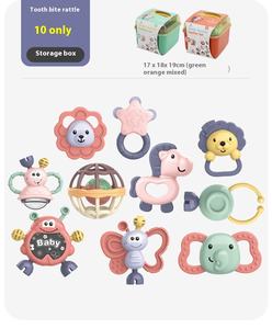 Sonajero de bebé transfronterizo de Venta caliente, Material de felpa de plástico Musical suave, sonajero de mano de agarre de dientes recién <span class=keywords><strong>nacidos</strong></span> de 0 a 1 año - Product Image 6