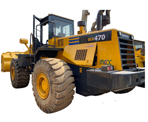 Vente chaude utilisée Komatsu WA470-6 WA470 chargeuse sur pneus importation japon Original haute qualité Shanghai - Product Image 1