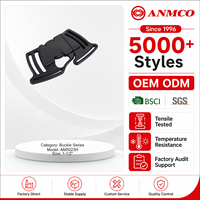 ANMCO Boucle de Sangle Réglable en Plastique POM à Libération Latérale pour Sac Photo