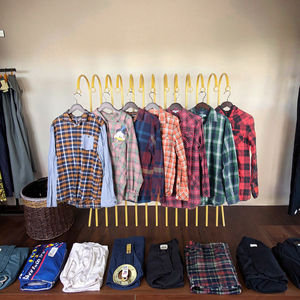 <span class=keywords><strong>เสื้อ</strong></span><span class=keywords><strong>เชิ้ต</strong></span><span class=keywords><strong>ลาย</strong></span>สก็อตมือ<span class=keywords><strong>สอง</strong></span>แฟชั่น<span class=keywords><strong>ผู้ชาย</strong></span>หลากห<span class=keywords><strong>ลาย</strong></span>สไตล์สำหรับฤดูใบไม้ร่วง ขายส่งขั้นต่ำ 45 กก. - Product Image 2