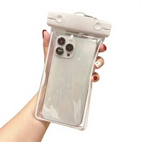 Étui de protection étanche pour iPhone 7,2 pouces, en PVC, à porter en bandoulière, pour la natation, le surf et les activités de plein air