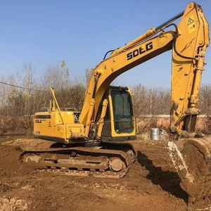 รถขุดไฮดรอลิกแบบตีนตะขาบ SDLG E6135F มือสอง คุณภาพสูง ผลิตในจีน น้ำหนัก 13 ตัน พร้อมเครื่องยนต์และปั๊มยันมาร์ ขาย - Product Image 6