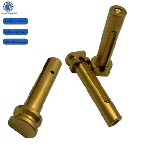 Service de fraisage CNC de précision personnalisé certifié ISO, goupille creuse <span class=keywords><strong>micro</strong></span>-usinée en zinc/laiton - Product Image 3